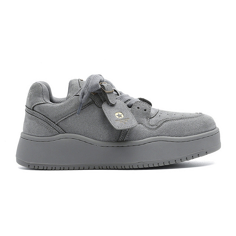 Damen Sneaker Sportlich Veloursleder Sohlendämpfung