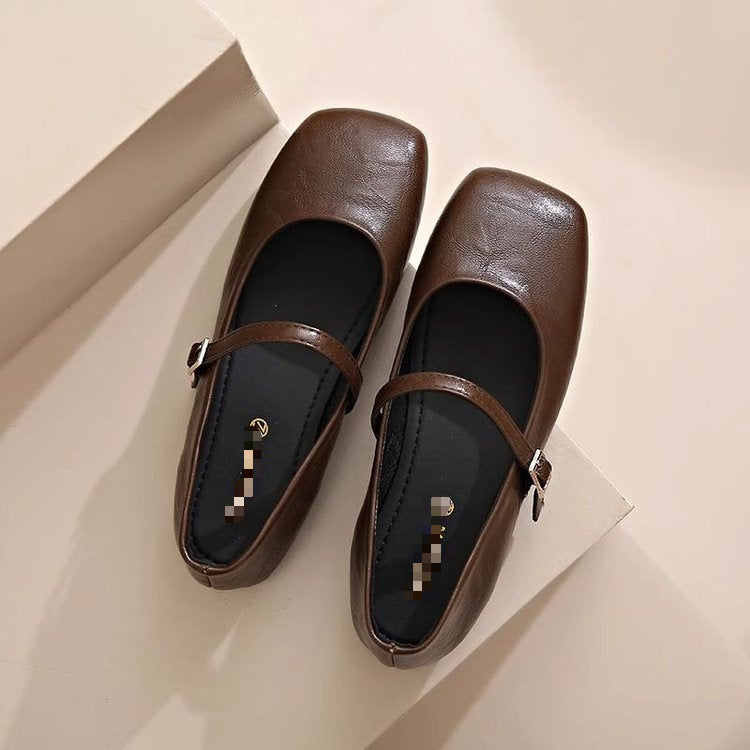 Damen Ballerinas Bequem Schnürsenkel Modisch