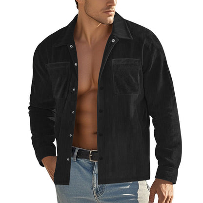 Herren Cordjacke Modern Schnitt Praktisch