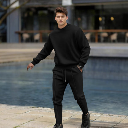 Herren Jogginganzug Bequem Elastisch Modern