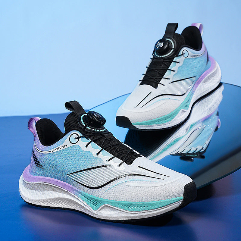Damen Laufschuhe Leichtgewicht mit Schnürsystem und Weichem Obermaterial
