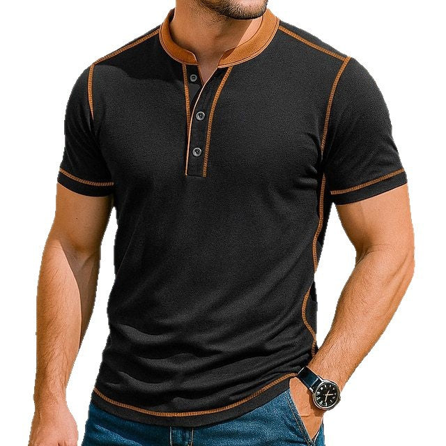 Herren Polohemd Modern Slim Fit Berlin Stil