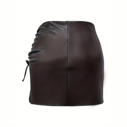 Kurzer Damen Minirock mit Rüschen DesignSexy