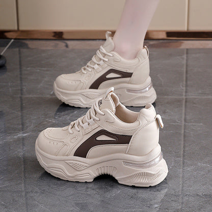 Damen Sneaker Sportlich atmungsaktiv Laufsohle