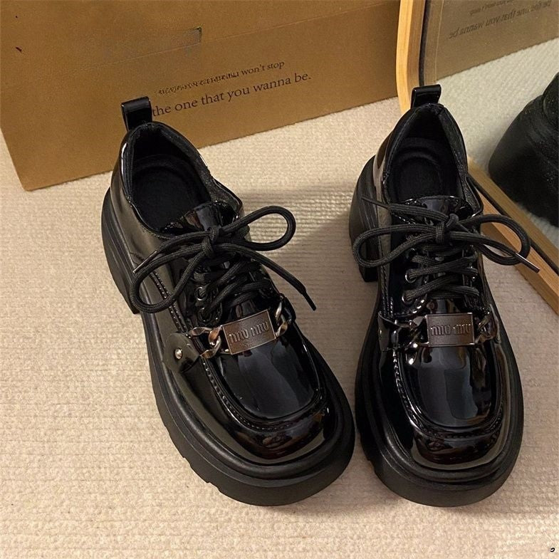 Damen Sneaker Chunky Glänzend Modisch - BerlinGlamour