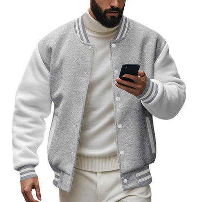 Herren Collegejacke Modern Trendig Berlin Style