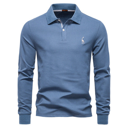 Herren Poloshirt Klassisch Modern Kontrastkragen