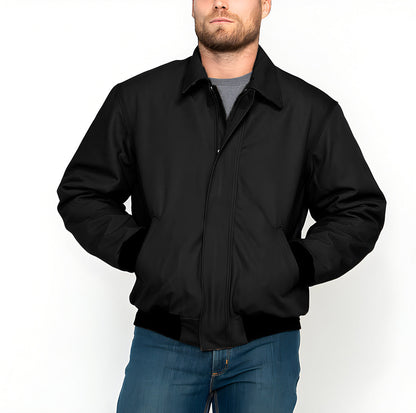 Herren Übergangsjacke Leicht Warm mit Weichem Innenfutter