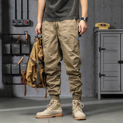 Herren Outdoorhose Funktionstaschen Elastischer Bund