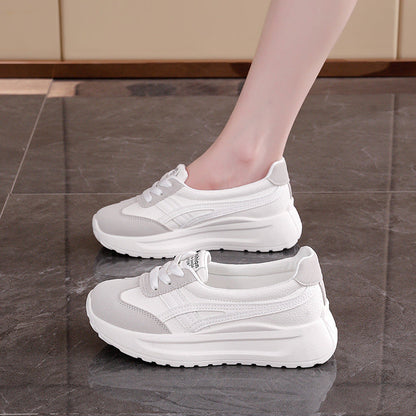Damen Sneaker Atmungsaktiv Komfort Sportschuhe