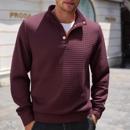 Herren Pullover Stehkragen Modisch Elegangt