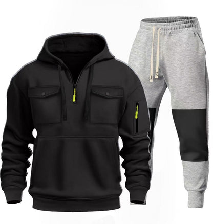 Herren Sportset Sweatshirt und Jogginghose Funktionell Komfortabel