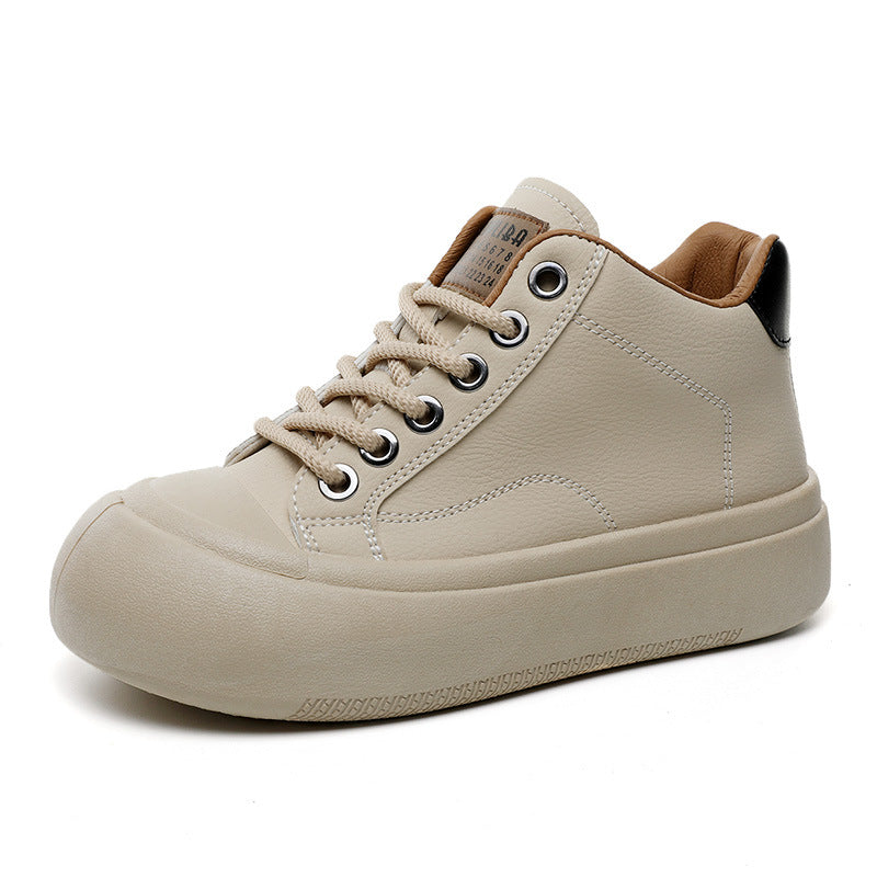 Damen Sneaker High-Top bequem Sportlich Schwarz