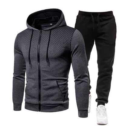 Herren Sportjacke Kapuze Modern Berlin Style