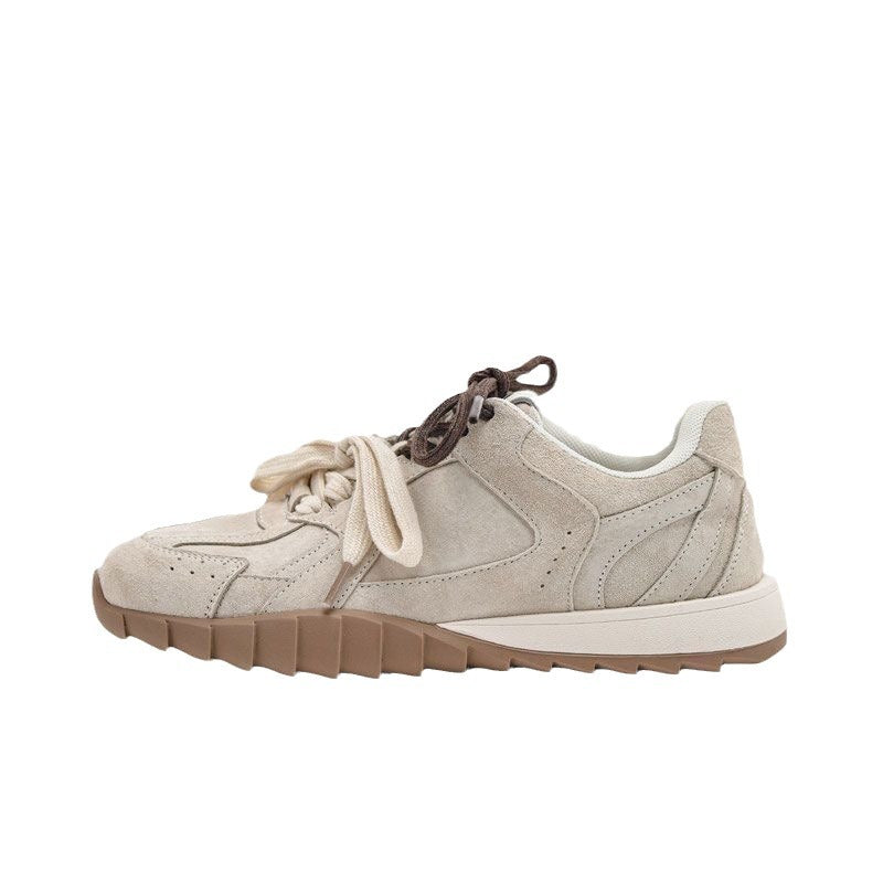 Damen Sneaker Trendy Sportlich Weiß