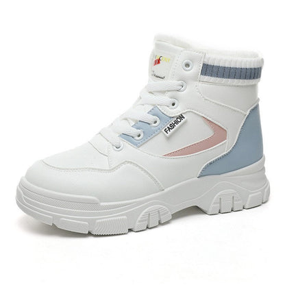 Damen Sneaker High-Top Warm Innenfutter Strapazierfähig - BerlinGlamour