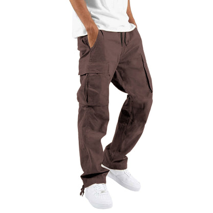Herren Cargo-Hose Bequem Multifunktional Taschen