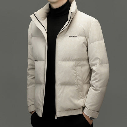 Herren Daunenjacke Warm Funktionell Modern