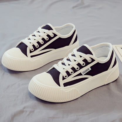 Damen Sneaker Sportlich Trendy Modisch Weiß