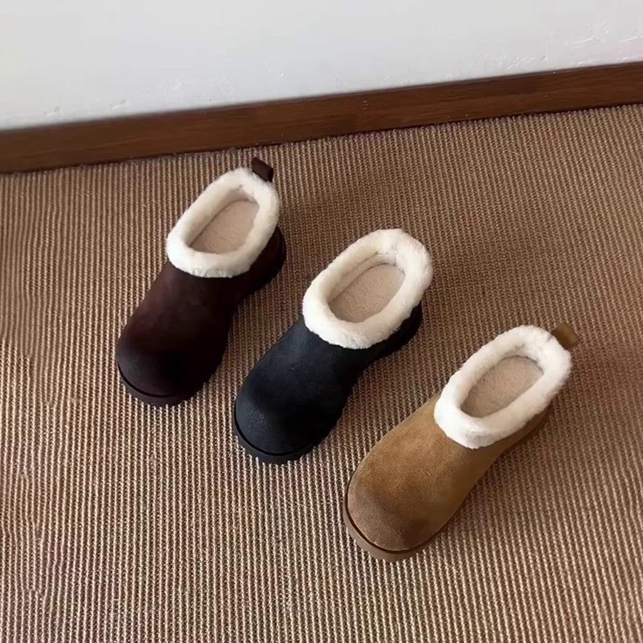 Damen Clogs Weich Winterlich Rutschfest