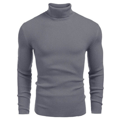 Herren Rollkragenpullover Strick Elegante Optik