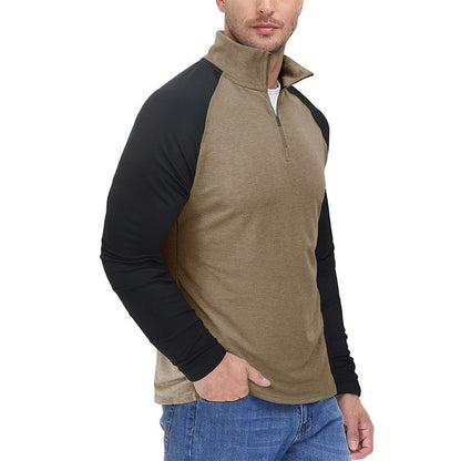 Herren Stehkragenpullover Sportlich Modern