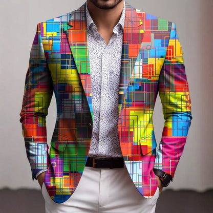 Herren Blazer mit Einstecktuch Modern Berlin Style - BerlinGlamour