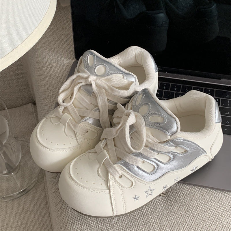 Damen Sneaker Sportlich Tiermotive Freizeitschuhe