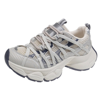Damen Sneaker Sportlich Leicht Flexibel Laufschuhe