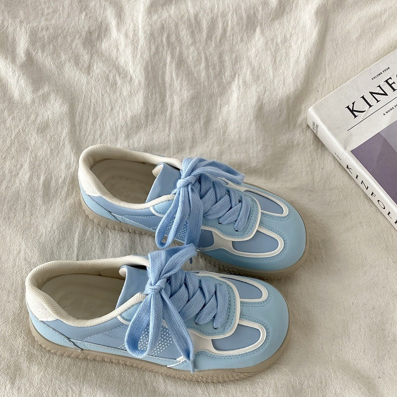 Damen Sneaker atmungsaktiv Mesh Weiß Sport
