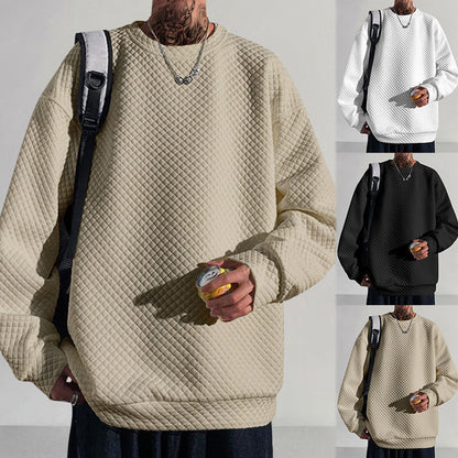 Herren Sweatshirt Urban Style Lässig Strukturiert