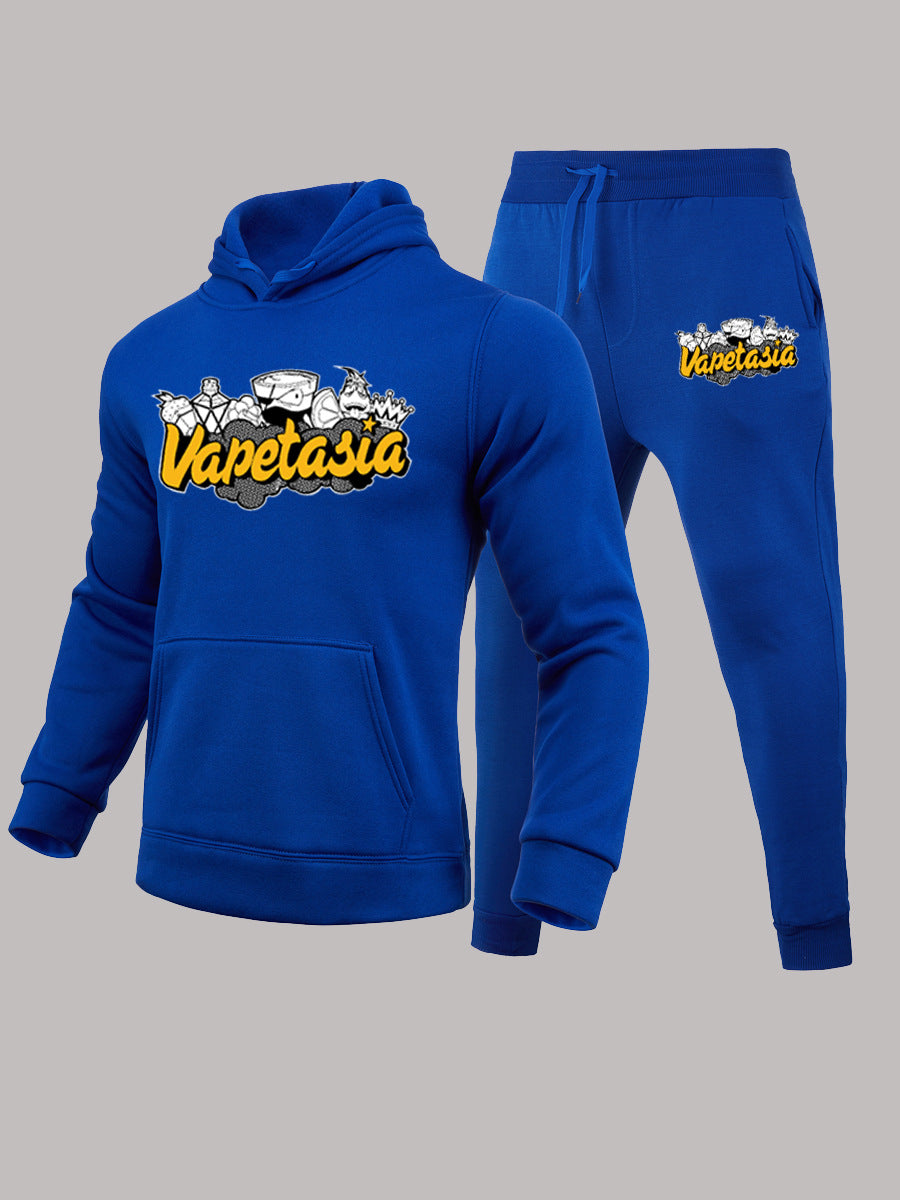 Herren Jogginganzug mit Grafikdruck Modern Sportlich