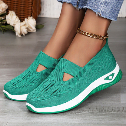 Damen Slipper Atmungsaktiv Elastisch Komfortabel