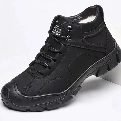 Wanderschuhe Damen Outdoor Stiefelette Warm Rutschfest