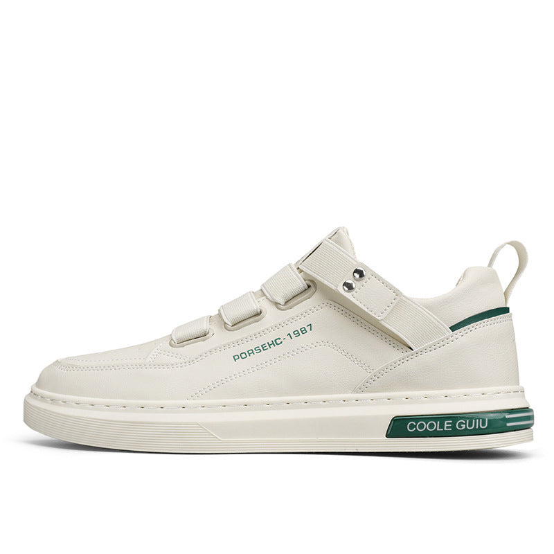 Damen Sneaker Weich Bequem Klettverschluss