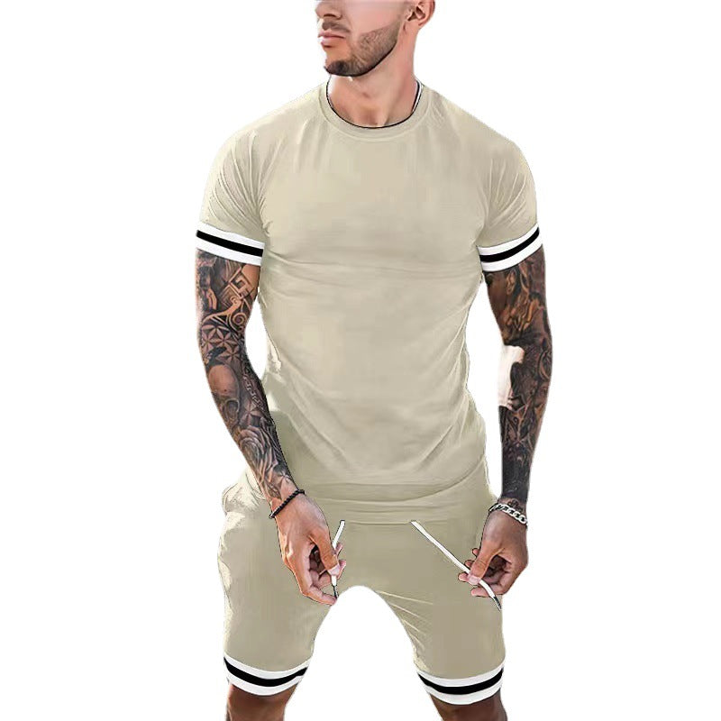 Herren Sport Set: Komfort T-Shirt und Shorts