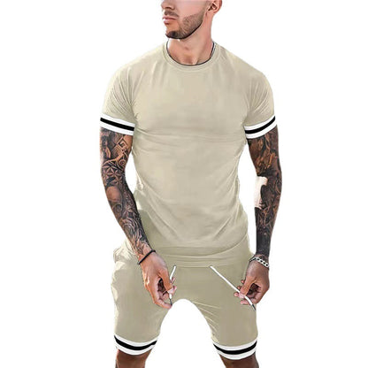 Herren Sport Set: Komfort T-Shirt und Shorts
