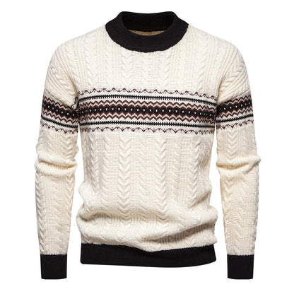 Herren Strickpullover Modern Trendig Grau