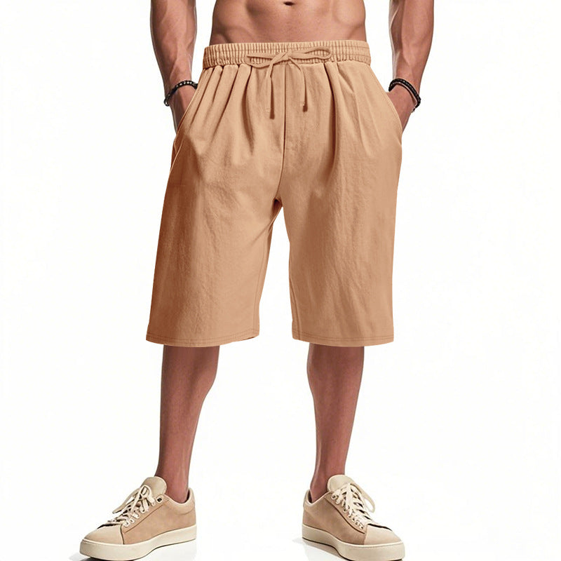 Herren Cargo Shorts Bequem Elastisch Große Taschen
