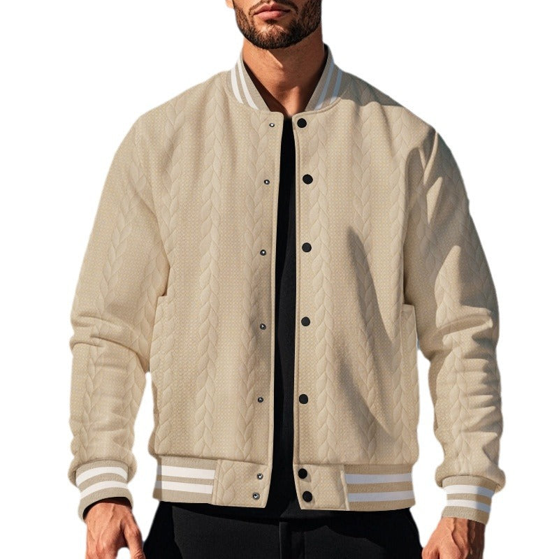 Herren Strickjacke Sportlich Lässig Übergröße