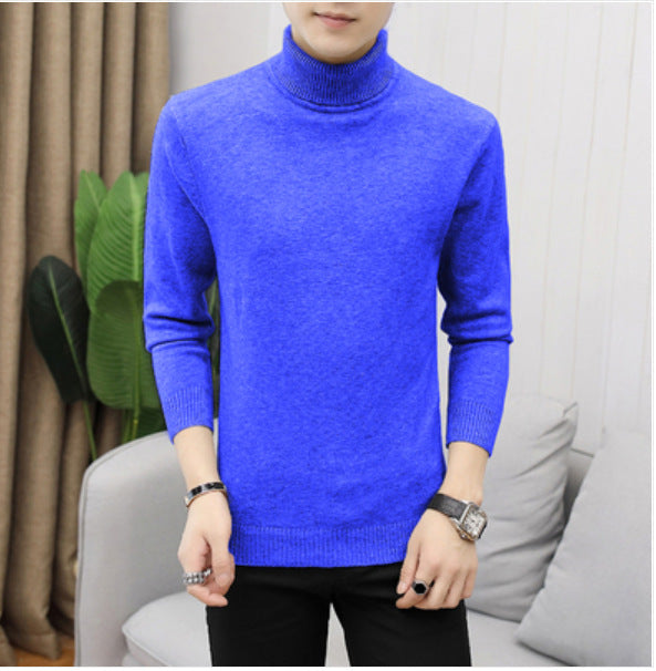 Herren Rollkragenpullover Baumwolle Hochwertig Elegannt