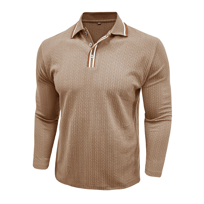 Herren Poloshirt Modern Strukturdesign Slim Fit