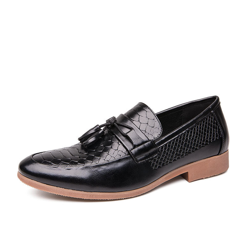 Damen Mokassins Elegante Schlaufen Detail Modern