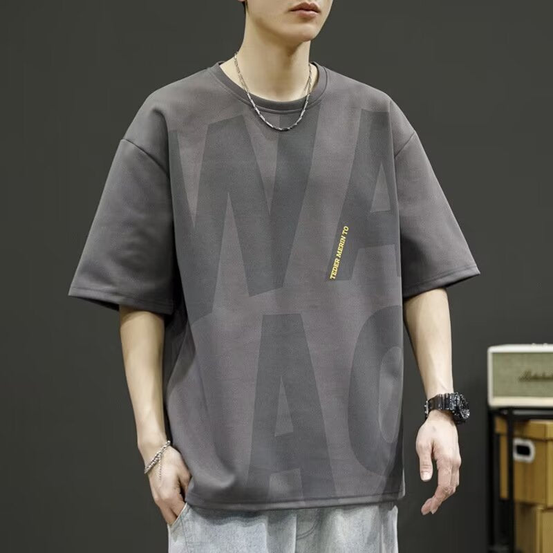 Herren T-Shirt Oversized Graffiti Design Berlin Style - BerlinGlamour