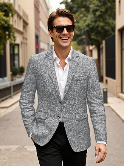 Herren Blazer Elegant Modern Slim Fit Qualität