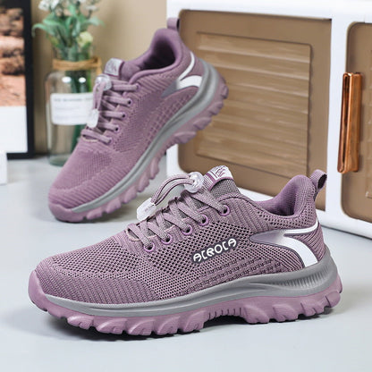 Damen Laufschuhe Sportlich Flexibel Schnellschnürsystem - BerlinGlamour