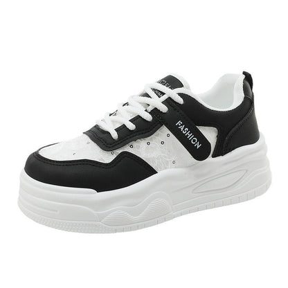 Damen Sneaker Modisch Komfortabel Mit Netzstoff