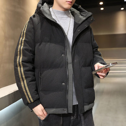Herren Winterjacke Isoliert Gesteppt Wasserabweisend