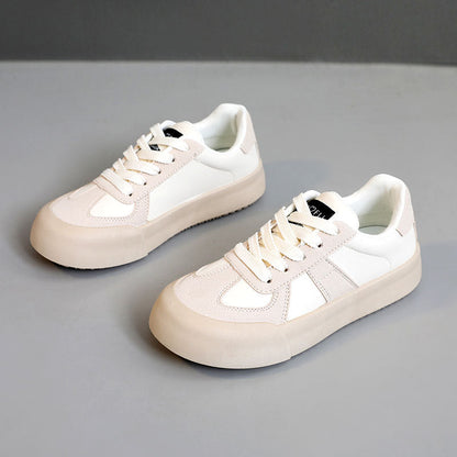Damen Sneaker Sportlich Kontrast Farben Laufschuhe