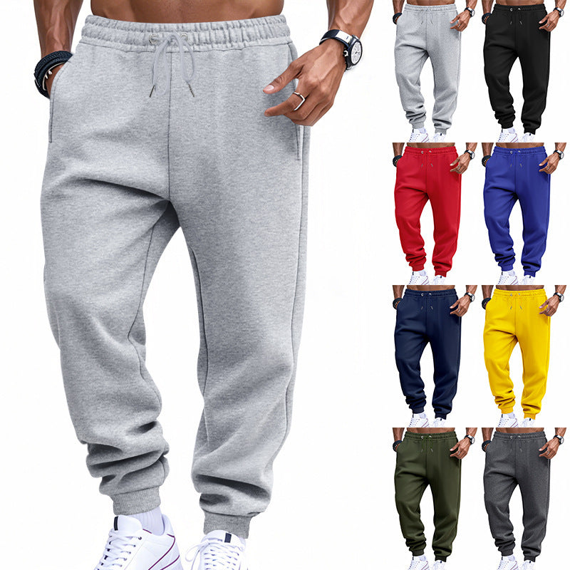 Herren Jogginghose Elastisch Sportlich Mit Taschen - BerlinGlamour